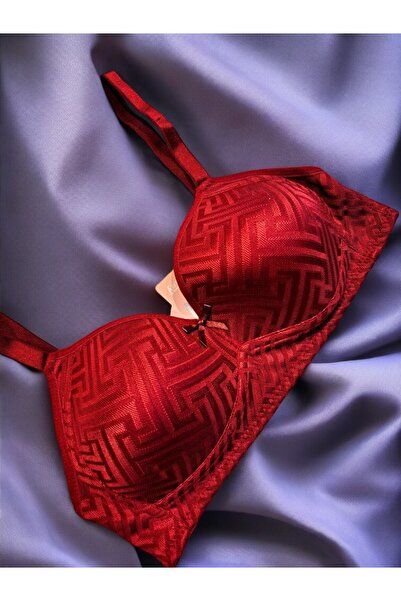 Hirazenmoda Women's Underwireless C Cup Gathering Bra