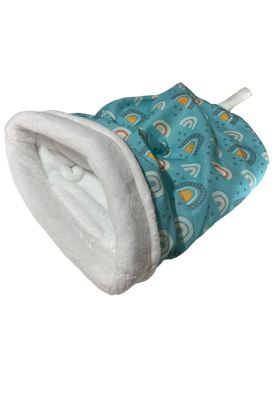 clearpaws KEDİ VE KÜÇÜK IRK KÖPEKLER İÇİN TULUM YATAK İÇİ YUMUŞAKCIK PELUŞ UY...