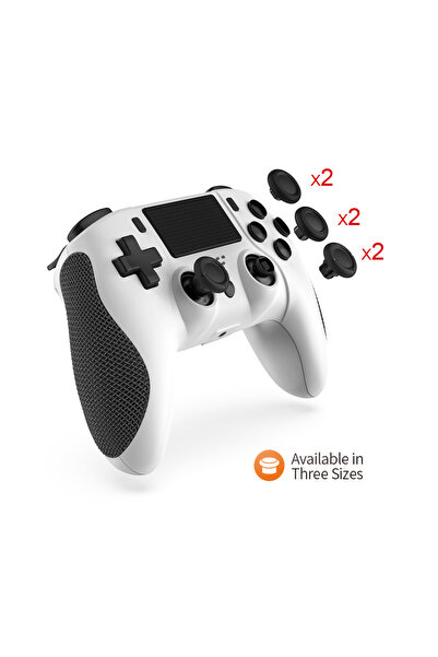 comse Ps4 Kablosuz Oyun Kolu Bluetooth Joystick Ps4 Pc Uyumlu Çift Titreşimli...