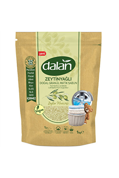 Dalan صابون غسيل ماتيك حبيبي طبيعي بزيت الزيتون