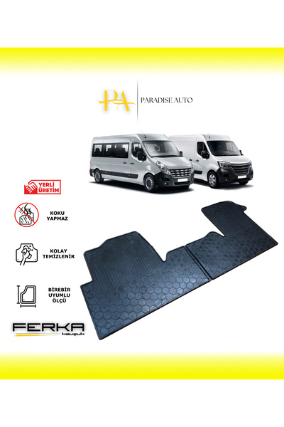 Paradise Auto Renault Master 2009 2022 Uyumlu Oto Paspas