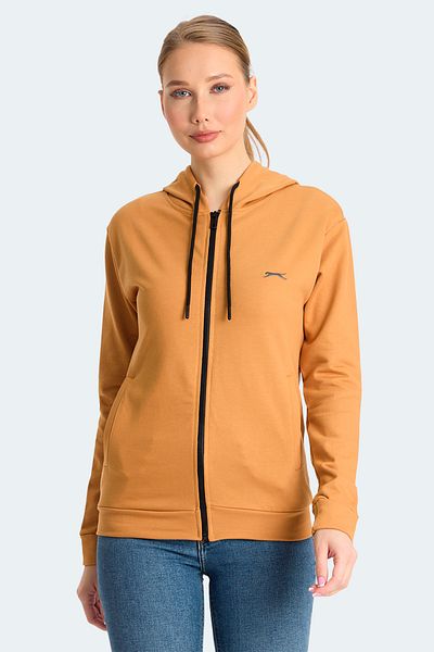 Slazenger Дамски суитшърт Kinét - модел тухла