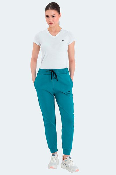 Slazenger Veteran Rbn Women's Tracksuit - Teal