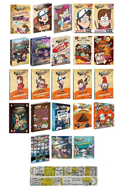 Alfa Yayınları Esrarengiz Kasaba 23 Kitap Set + Mat. Öğreten Cetvel