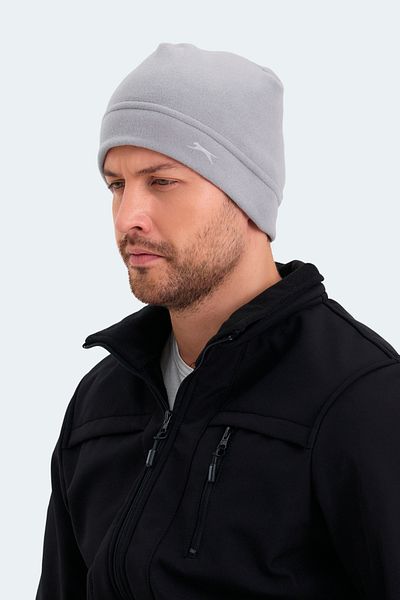 Slazenger Unisex Fleece Beanie - Gray Color
