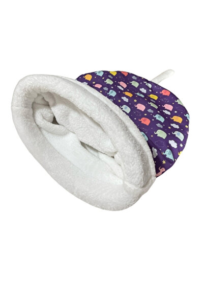 clearpaws KEDİ VE KÜÇÜK IRK KÖPEKLER İÇİN TULUM YATAK İÇİ YUMUŞAKCIK PELUŞ UY...