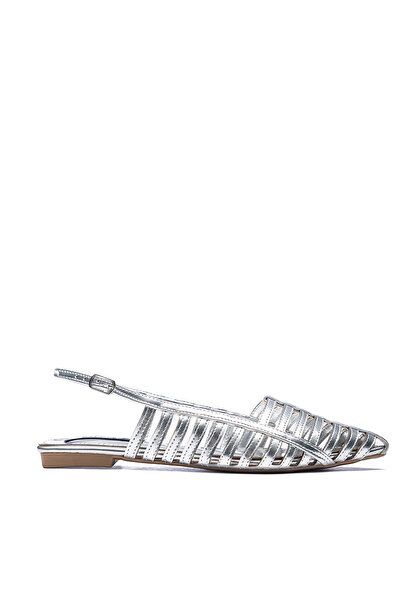 Dedos 9105 Women's Pointed Toe Open Back Ballerinas