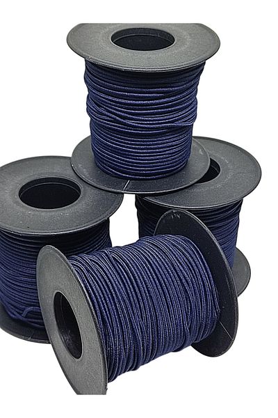 PARACORD 1.5 mm Rubber Rope 4 Reels (80 Meters Total) Firebird