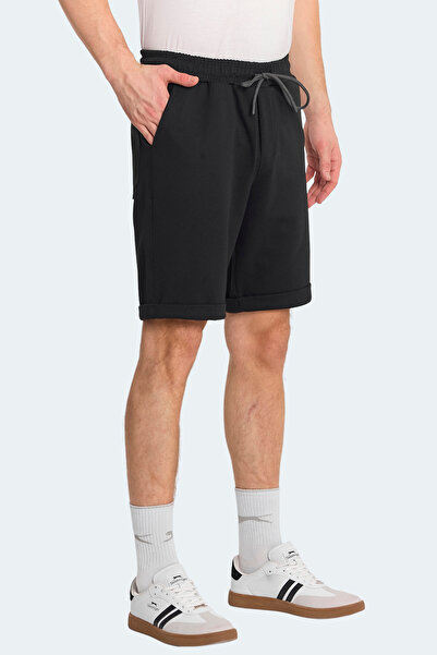 Slazenger NOVA Erkek Cepli Siyah Şort