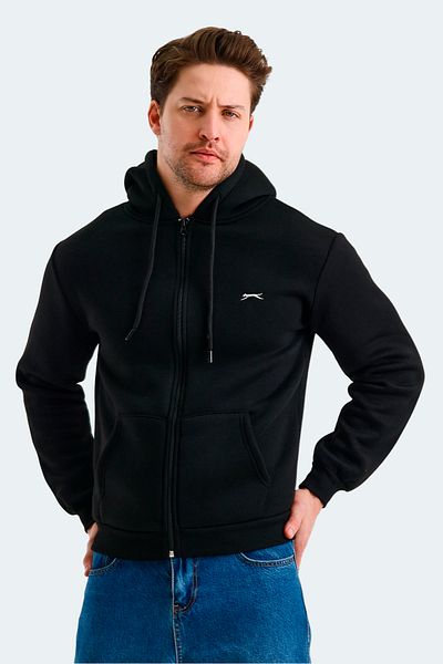 Slazenger Ανδρικό μαύρο φούτερ CUDI