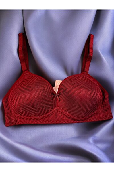 Hirazenmoda Women's Underwireless C Cup Gathering Bra