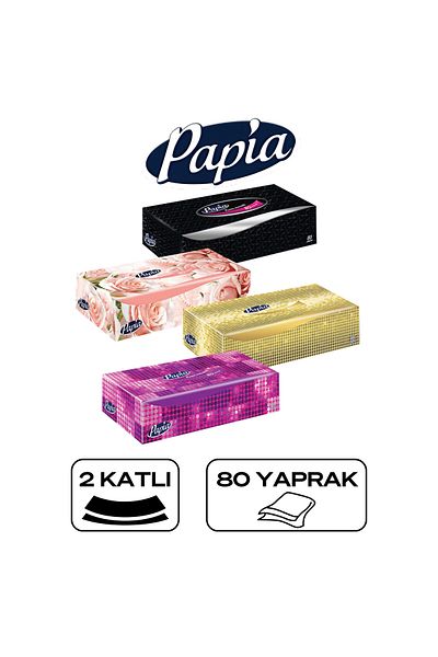 Papia Maxi Facial Tissue 80 Sheets X 24 Packs