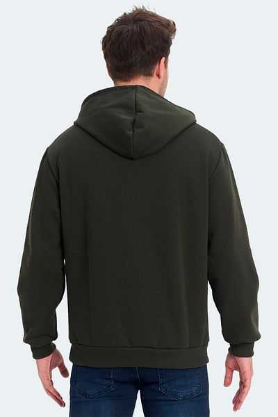Slazenger Ανδρικό φούτερ KICKSON Παπούτσια Χακί