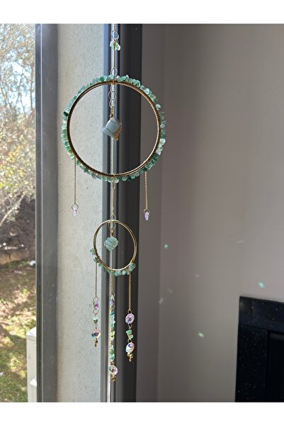 solmyst atelier Aventurin Sun Catcher 5 - Güneş Tutucu, Güneş Yakalayıcı, Doğ...