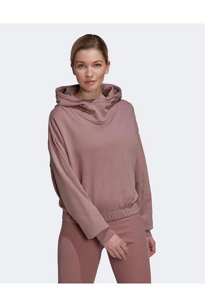 adidas Studio Lounge Cropped Hooded Hoodie