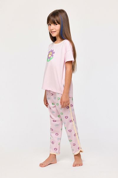 Woody 10-16 Years Old Girl's Pajamas-Tzg - 417-Light Lilac