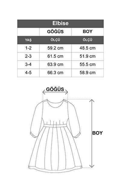 zepkids Crew Neck Ruffled Waist Gathered Brown Color Girl's Dress