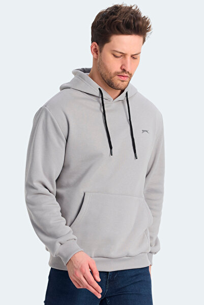 Slazenger KICKSON Erkek Sweatshirt Gri