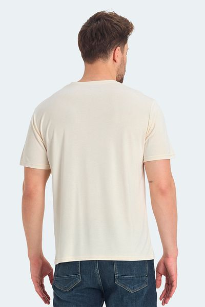 Slazenger Ανδρικό T-Shirt - Μπεζ τόνος