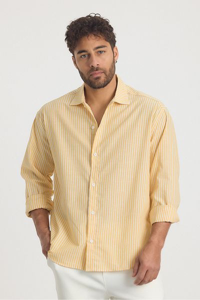 Weyeze Long Sleeve Linen Shirt Af-Y13025Lns