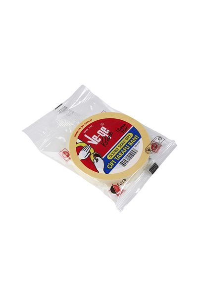 Ve-ge 18 mm X 25 m Double Sided Tape - Strong Adhesive, No Traces