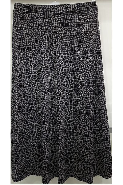 N.Y.YILDIZ Star New Pattern Lycra 1St Class Three Pieces Bell Model Elastic Waist Mother's Skirt Without Lining