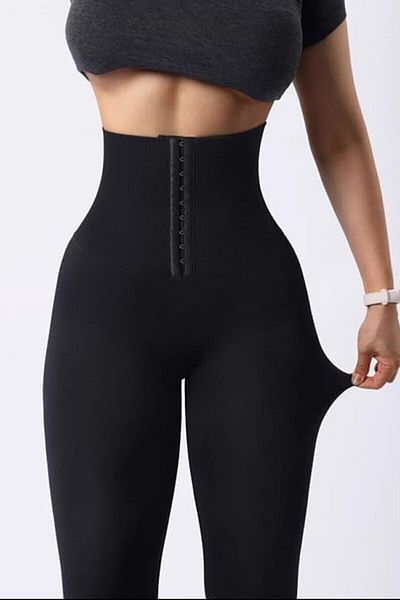 Momslab High WAist And AdjustAble PAinful RecoverY Women's Corset Leggings