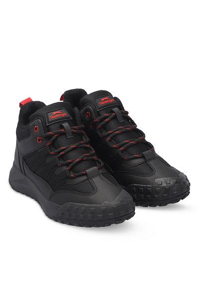 Slazenger TECA Ανδρικές Μπότες Μαύρο / Κόκκινο