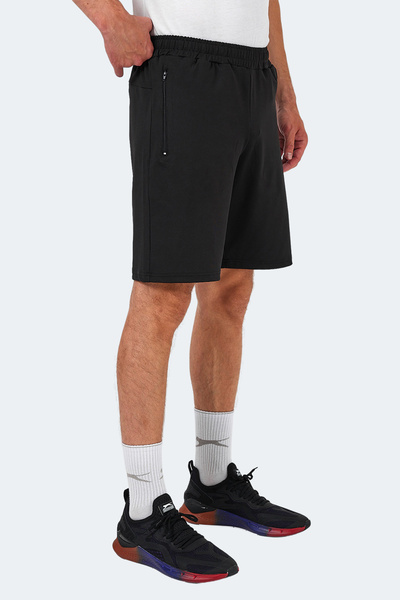 Slazenger REIDAR Erkek Cepli Siyah Şort