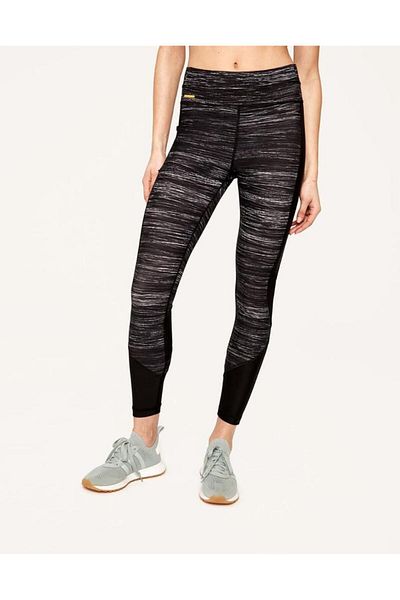 Lole Women Mid Rise Burst Ankle Leggings Black Riga Sports Leggings