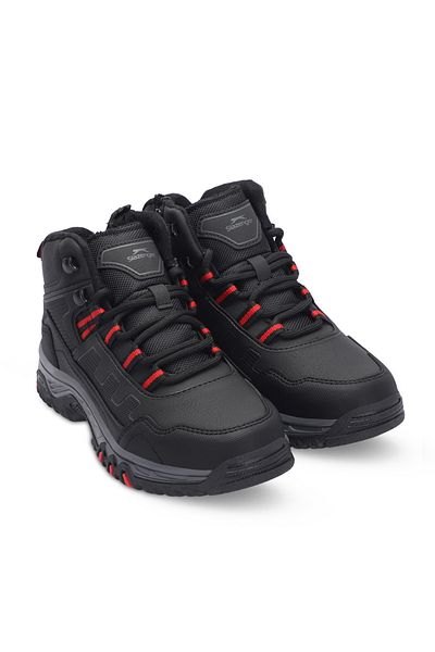 Slazenger GEMBA I Γυναικείες Μπότες Μαύρο / Κόκκινο