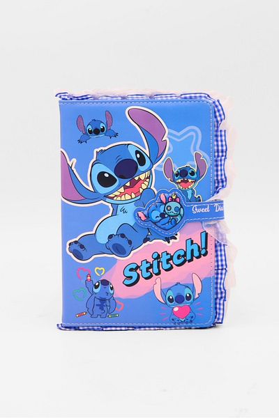 EFBUTİK Blue Stitch Magnet Cover Notebook