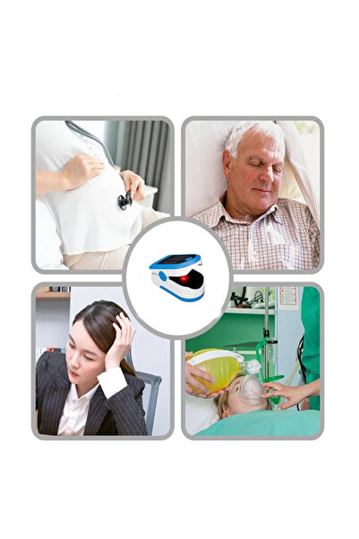 newnet Oksimetre Parmak Tipi Dijital Saturasyon Kandaki Oksijen Oranı ve Nabız Ölçer