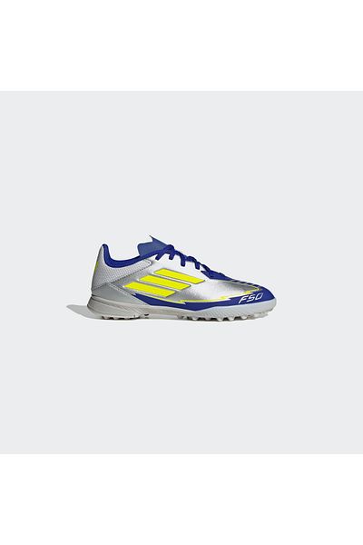 adidas F50 League Messi Kids Gray Turf Football Shoes