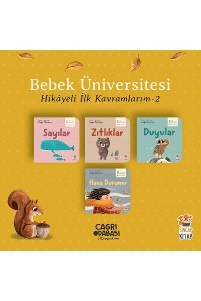 Sincap Kitap Bebek Üniversitesi Set 1-2