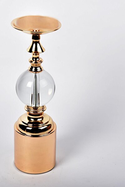 SETABIANCA Seta Regina Mumluk Külçe Ayak Büyük Gold 34 Cm