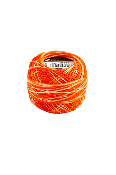 COATS حبل تطريز دومينو كوتون بيرل رقم 12