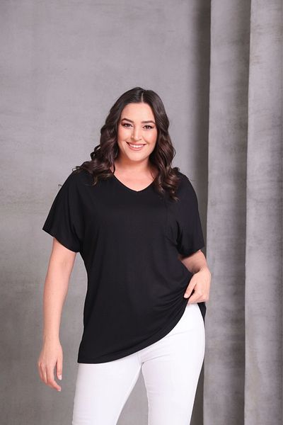 aytemas Basic Blouse with Pockets