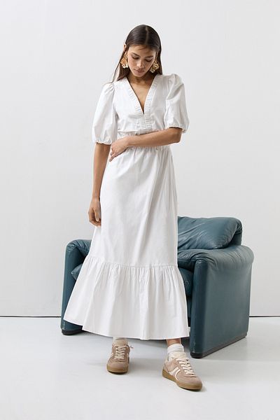 Stradivarius Poplin Midi Dress Limited Edition