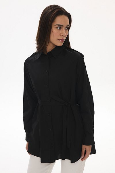 Hooopstore Μαύρο πουκάμισο Karye Trench