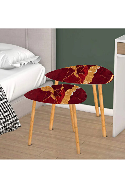 wudie Zigon Sehpa Yan Sehpa Orta Sehpa Ahşap Ayaklı mobilya Ahşap