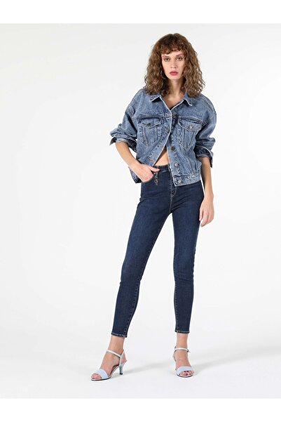 Colin's 760 Dıana Super Slim Fit Yüksel Bel Dar Paça Kadın Denim Jean Pantolon