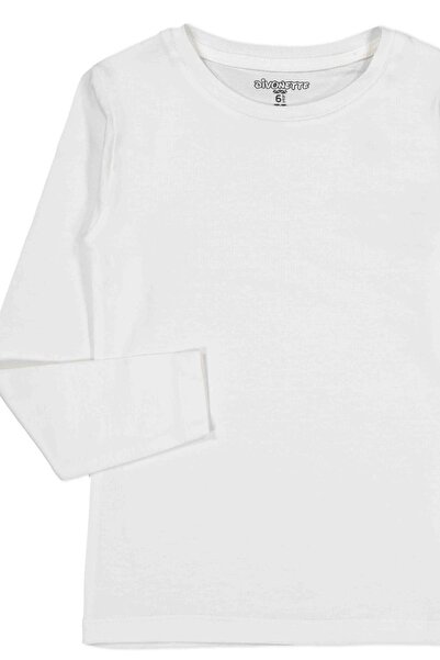 Divonette Unisex Long Sleeve 3-Piece Set Solid Color T-Shirt - Girl Boy