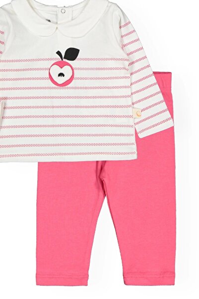 Divonette Girl's Apple Pink Top and Bottom Set - Girl's Clothing