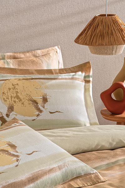 Puffy Luca Double Satin Duvet Cover Set - Defne