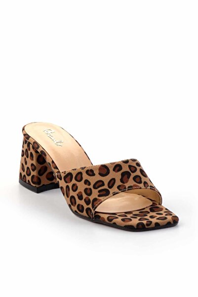 Bambi Leopar Kadın Terlik K04233008004