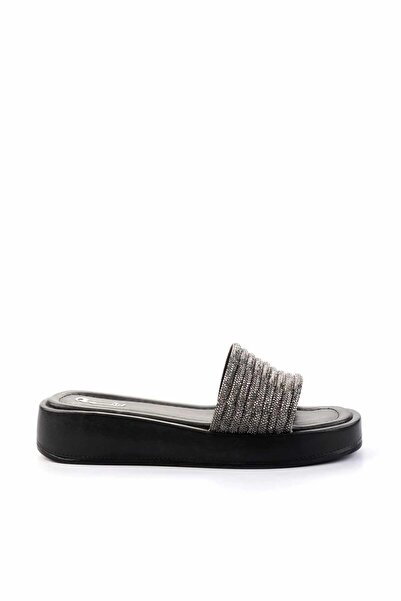 Bambi Crne platinaste žene Papuče K04156011187