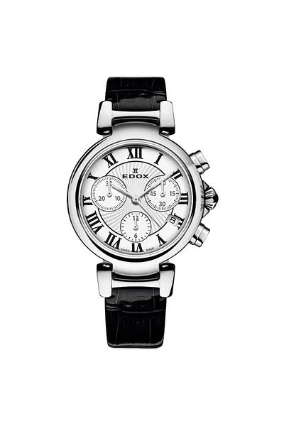 Edox Ladies Watch 10220-3c-ar, Quartz, 35mm, 5atm