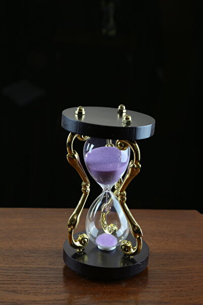 imsaconcept Dekoratif Ahşap Kum Saati