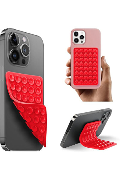 Genel Markalar Aynaya Yapıştırılabilir Vakumlu Telefon Tutucu Telefon Kılıfı ...